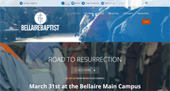 Desktop Screenshot of bellairebaptist.org