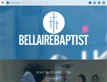 Tablet Screenshot of bellairebaptist.org
